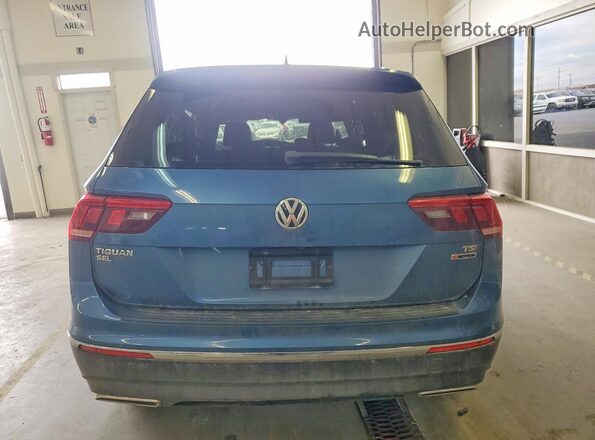3VV2B7AX6JM066110 2018 VOLKSWAGEN TIGUAN Blue Vista trasera