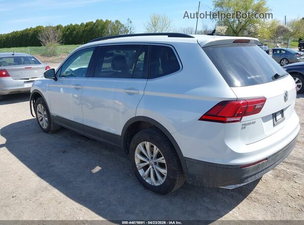 3VV2B7AX7KM045879 2019 VOLKSWAGEN TIGUAN Белый Задняя левая четверть