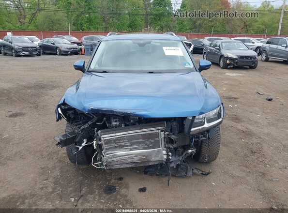 3VV2B7AX7LM158555 2020 VOLKSWAGEN TIGUAN Light Blue Instrument cluster view