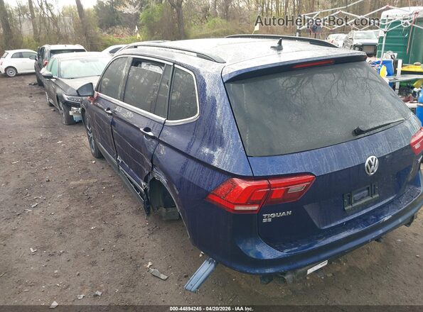 3VV2B7AX7MM025425 2021 VOLKSWAGEN TIGUAN Blue წინა ხედი