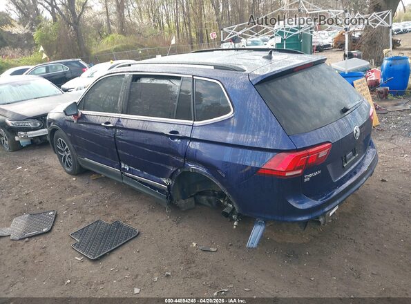 3VV2B7AX7MM025425 2021 VOLKSWAGEN TIGUAN Blue სალონის 360-გრადუსიანი ხედი