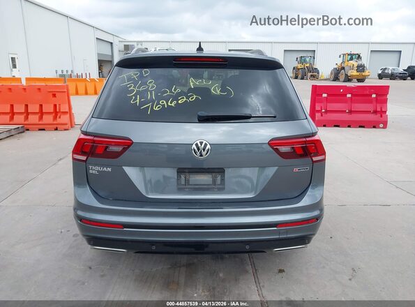 3VV2B7AX8KM097781 2019 VOLKSWAGEN TIGUAN Gray 