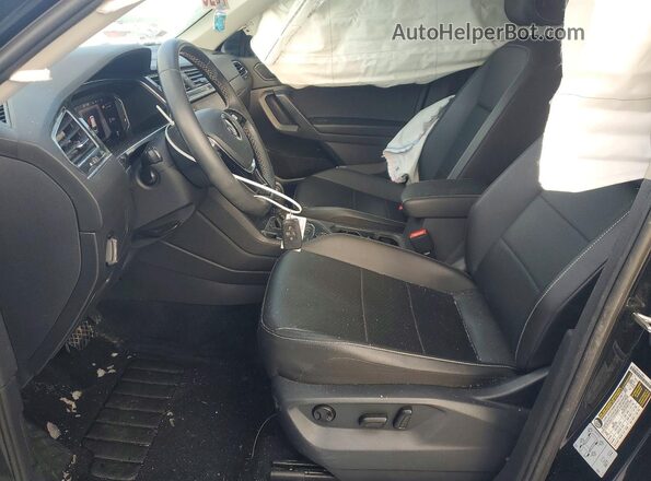 3VV2B7AX8MM003773 2021 VOLKSWAGEN TIGUAN Black Սալոնի դիմացի տեսք
