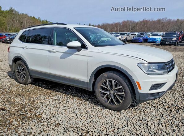3VV2B7AX8MM010321 2021 VOLKSWAGEN TIGUAN Белый Передняя правая четверть