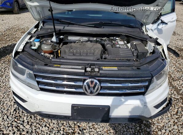 3VV2B7AX8MM010321 2021 VOLKSWAGEN TIGUAN Белый Вид подкапотного пространства