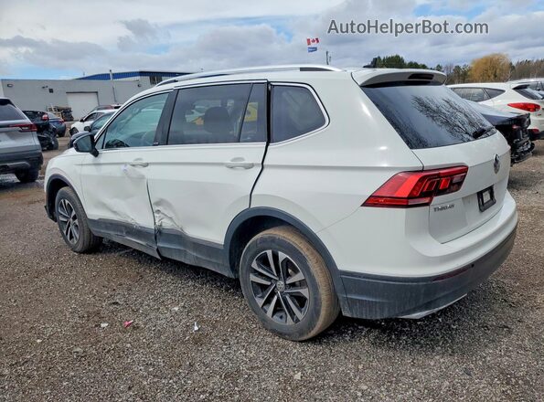 3VV2B7AX8MM157075 2021 VOLKSWAGEN TIGUAN White Rear left