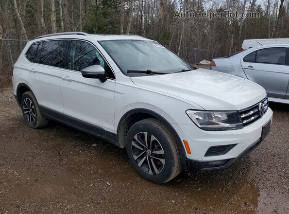 3VV2B7AX8MM157075 2021 VOLKSWAGEN TIGUAN White Front right