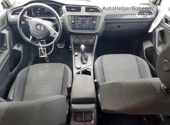 3VV2B7AX8MM157075 2021 VOLKSWAGEN TIGUAN White Dashboard view