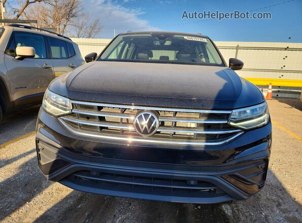 3VV2B7AX8NM089233 2022 VOLKSWAGEN TIGUAN Black 