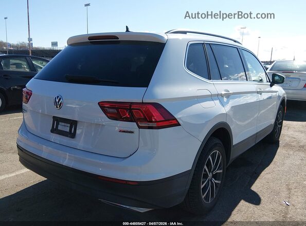 3VV2B7AX9KM185836 2019 VOLKSWAGEN TIGUAN Белый Задняя правая четверть