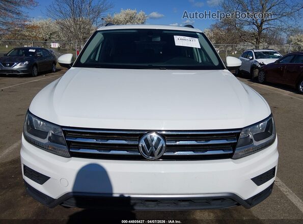 3VV2B7AX9KM185836 2019 VOLKSWAGEN TIGUAN Белый Вид щитка приборов
