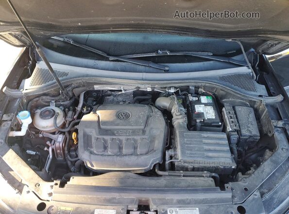 3VV3B7AX0LM077482 2020 VOLKSWAGEN TIGUAN Black Vista del compartimento del motor