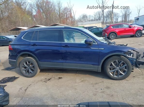3VV3B7AX0PM091100 2023 VOLKSWAGEN TIGUAN Blue Панорамний вид салону 360°