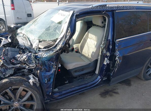3VV3B7AX0PM091100 2023 VOLKSWAGEN TIGUAN Blue Вид спереду
