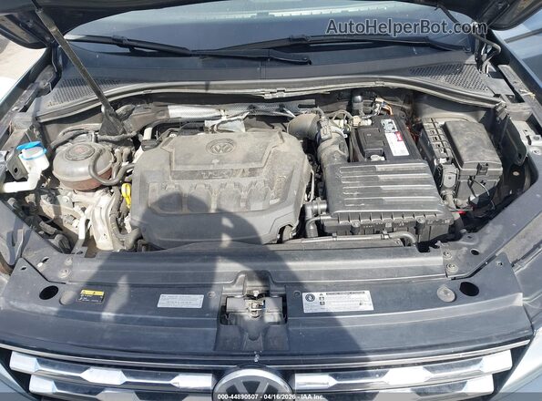 3VV3B7AX1JM046125 2018 VOLKSWAGEN TIGUAN Blue Вид ззаду