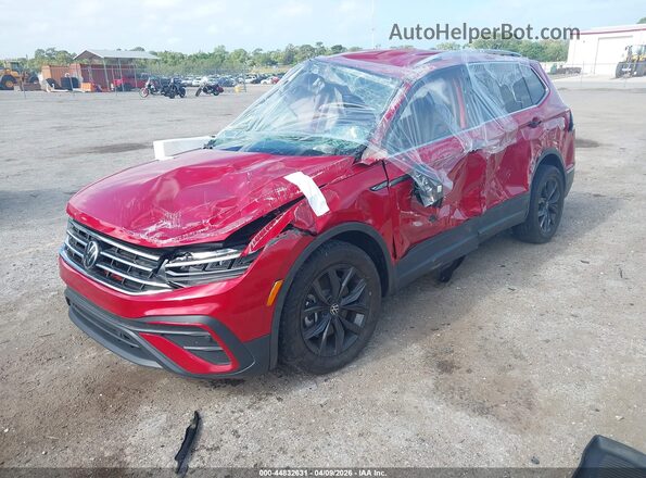 3VV3B7AX1RM158709 2024 VOLKSWAGEN TIGUAN Red 