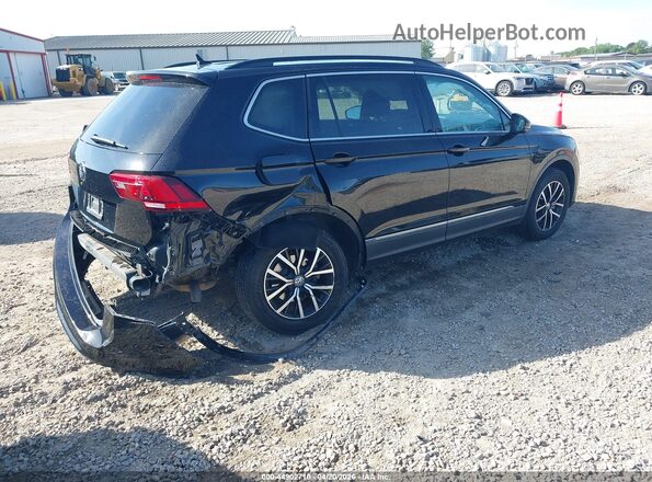 3VV3B7AX2MM080644 2021 VOLKSWAGEN TIGUAN Black Rear right