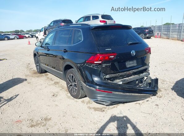 3VV3B7AX2MM080644 2021 VOLKSWAGEN TIGUAN Black Rear left