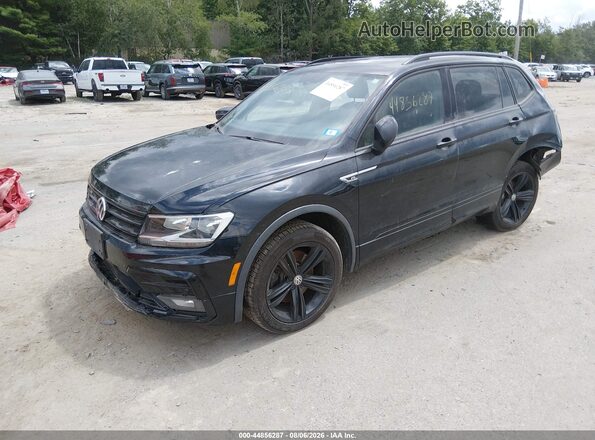 3VV3B7AX3KM094596 2019 VOLKSWAGEN TIGUAN Black წინა მარცხენა ხედი სამი მეოთხედიდან