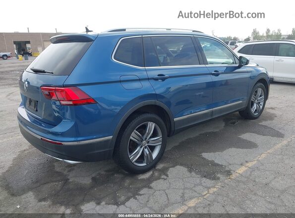 3VV3B7AX3LM006101 2020 VOLKSWAGEN TIGUAN Blue Rear right