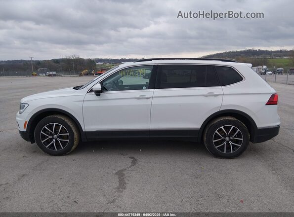 3VV3B7AX5MM135507 2021 VOLKSWAGEN TIGUAN White Панорамний вид салону 360°
