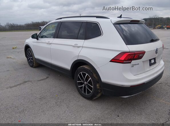 3VV3B7AX5MM135507 2021 VOLKSWAGEN TIGUAN White Задня ліва чверть