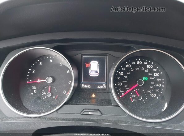 3VV3B7AX6KM157285 2019 VOLKSWAGEN TIGUAN Silver უკანა სავარძლების ხედი