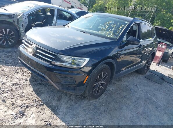 3VV3B7AX6LM138236 2020 VOLKSWAGEN TIGUAN Black Przód lewy