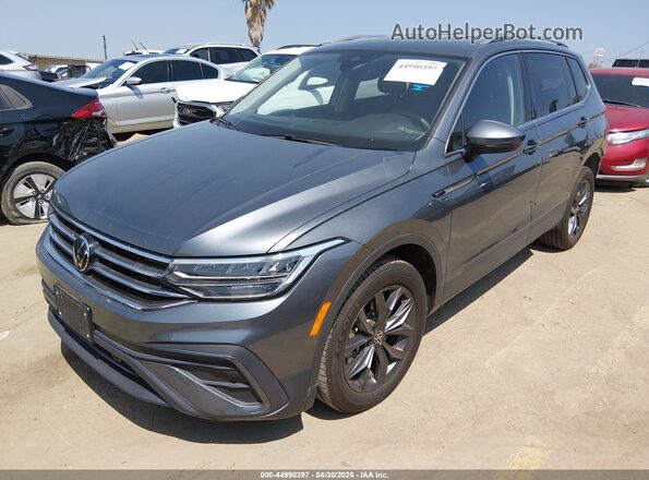 3VV3B7AX6PM122950 2023 VOLKSWAGEN TIGUAN Gray Vista tres cuartos delantera izquierda
