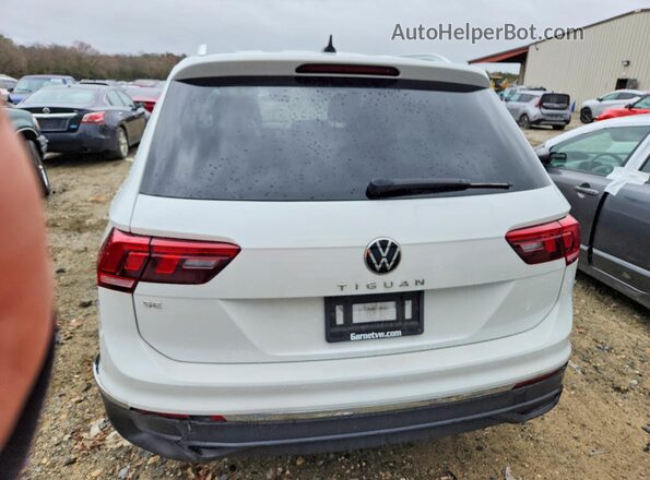 3VV3B7AX6PM123242 2023 VOLKSWAGEN TIGUAN White Vista trasera