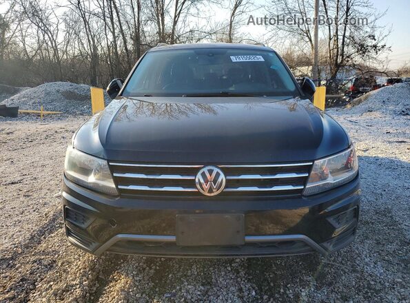3VV3B7AX7JM199818 2018 VOLKSWAGEN TIGUAN Black Դիմացի տեսք
