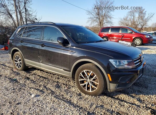 3VV3B7AX7JM199818 2018 VOLKSWAGEN TIGUAN Black Առջևի աջ