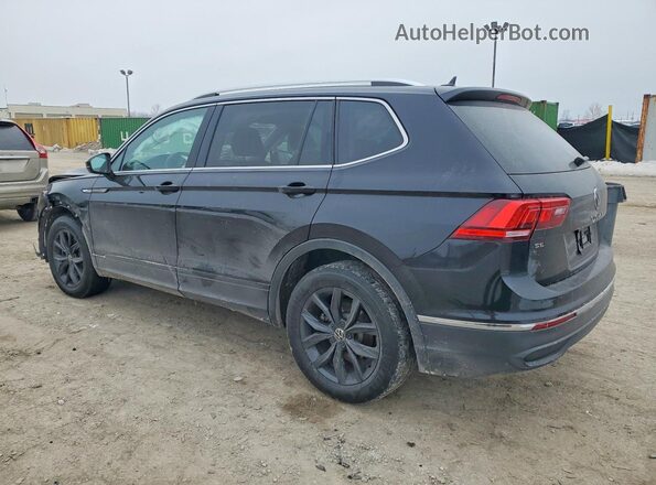 3VV3B7AX8RM127912 2024 VOLKSWAGEN TIGUAN Черный Задняя левая четверть