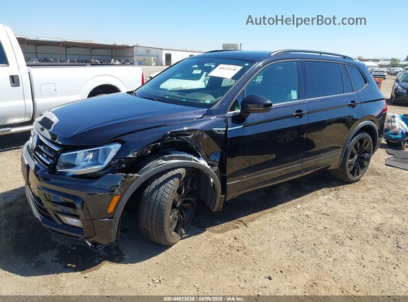 3VV3B7AX9LM086813 2020 VOLKSWAGEN TIGUAN Black წინა მარცხენა ხედი სამი მეოთხედიდან