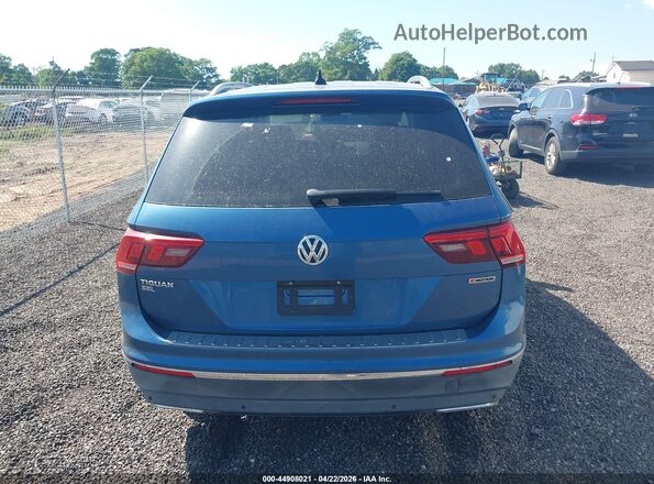 3VV4B7AX2KM062887 2019 VOLKSWAGEN TIGUAN Blue 