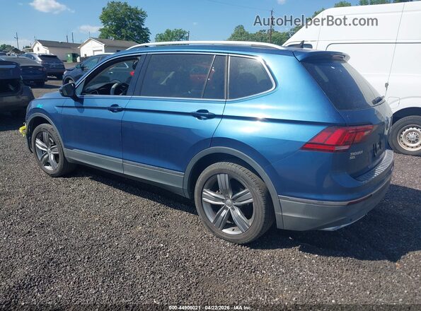 3VV4B7AX2KM062887 2019 VOLKSWAGEN TIGUAN Blue Tył lewy