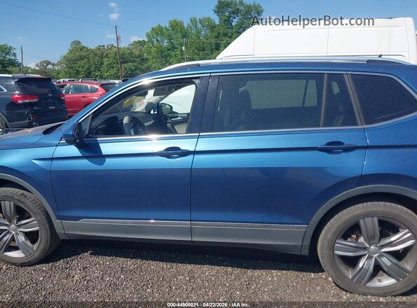 3VV4B7AX2KM062887 2019 VOLKSWAGEN TIGUAN Blue Widok wnętrza 360 stopni