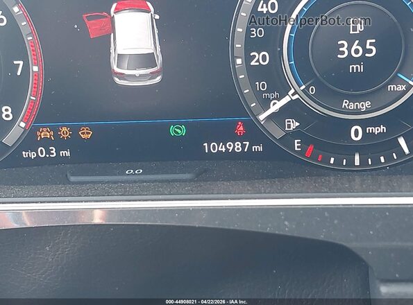 3VV4B7AX2KM062887 2019 VOLKSWAGEN TIGUAN Blue 