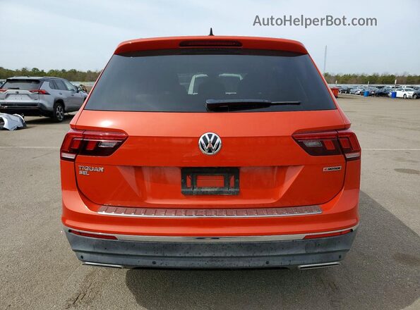 3VV4B7AX3KM008899 2019 VOLKSWAGEN TIGUAN Orange 