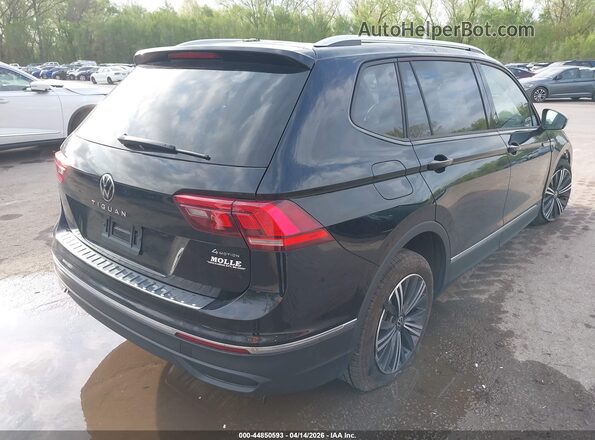 3VVAB7AX6RM230589 2024 VOLKSWAGEN TIGUAN Черный Задняя правая четверть