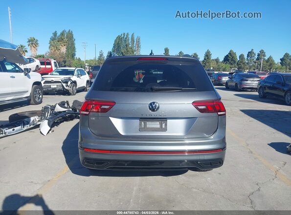 3VVCB7AX6NM093902 2022 VOLKSWAGEN TIGUAN Gray 