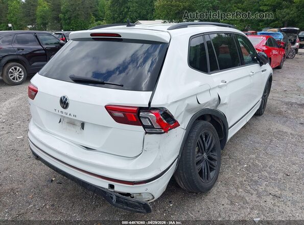 3VVCB7AX7NM006573 2022 VOLKSWAGEN TIGUAN White Rear right