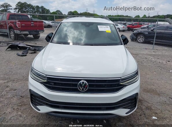 3VVCB7AX7NM006573 2022 VOLKSWAGEN TIGUAN White Instrument cluster view
