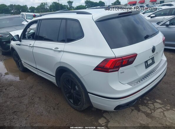 3VVCB7AX8NM036245 2022 VOLKSWAGEN TIGUAN White Задня ліва чверть