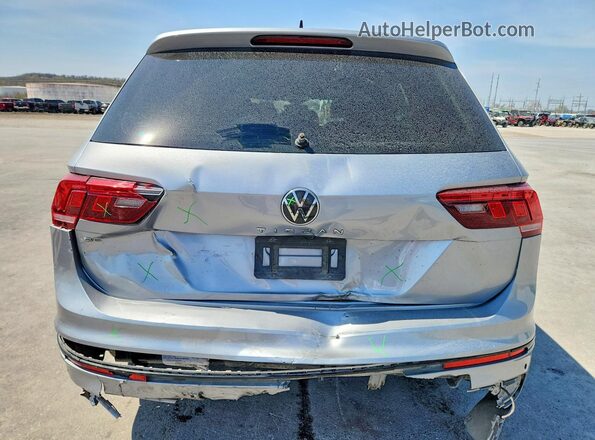3VVCB7AX8PM124070 2023 VOLKSWAGEN TIGUAN Silver Rear view