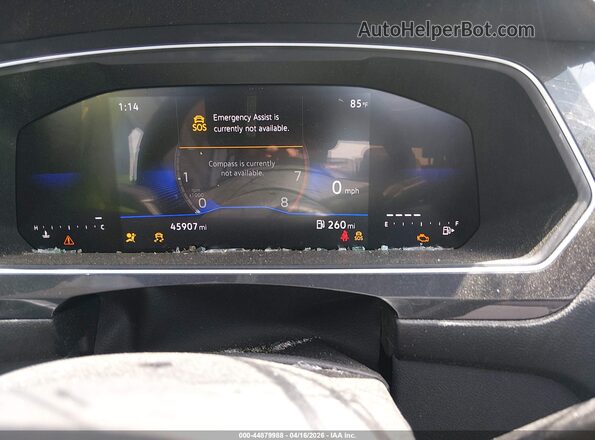3VVCB7AXXRM212413 2024 VOLKSWAGEN TIGUAN Gray უკანა სავარძლების ხედი