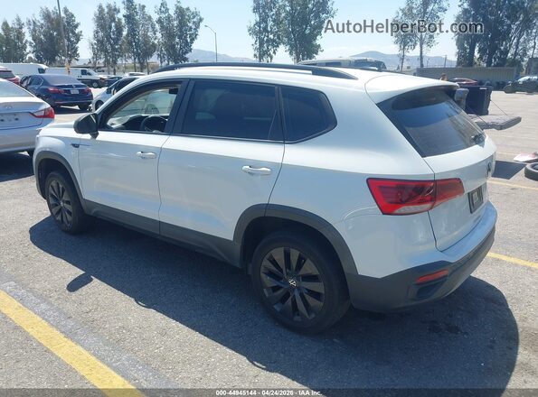 3VVCX7B28NM009356 2022 VOLKSWAGEN TAOS Белый Задняя левая четверть