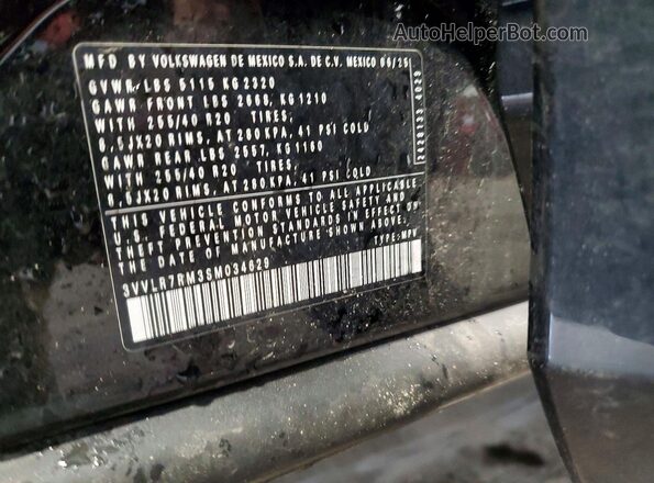3VVLR7RM3SM034629 2025 VOLKSWAGEN TIGUAN Black 
