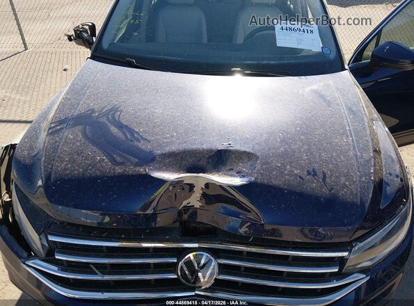 3VVMB7AX6RM038053 2024 VOLKSWAGEN TIGUAN Dark Blue Вид сзади