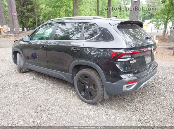 3VVSC7B23SM015875 2025 VOLKSWAGEN TAOS Черный Задняя левая четверть
